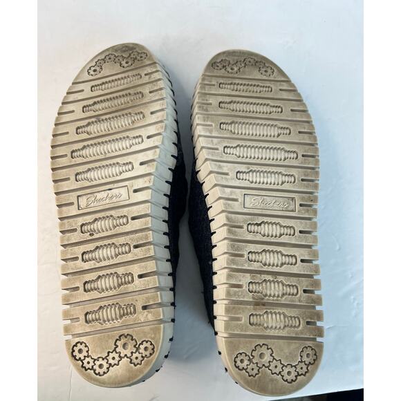 Skechers Navy Air Cooled Memory Foam Comfort Slip On Shoes Size 8.5 - Picture 10 of 10